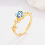 SR17002 Aquamarine Ring - Additional view