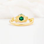 SR17002 Emerald Ring - Additional view