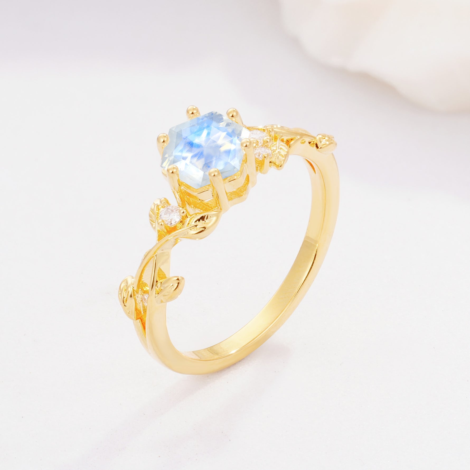 SR17002 Moonstone Ring - Additional view