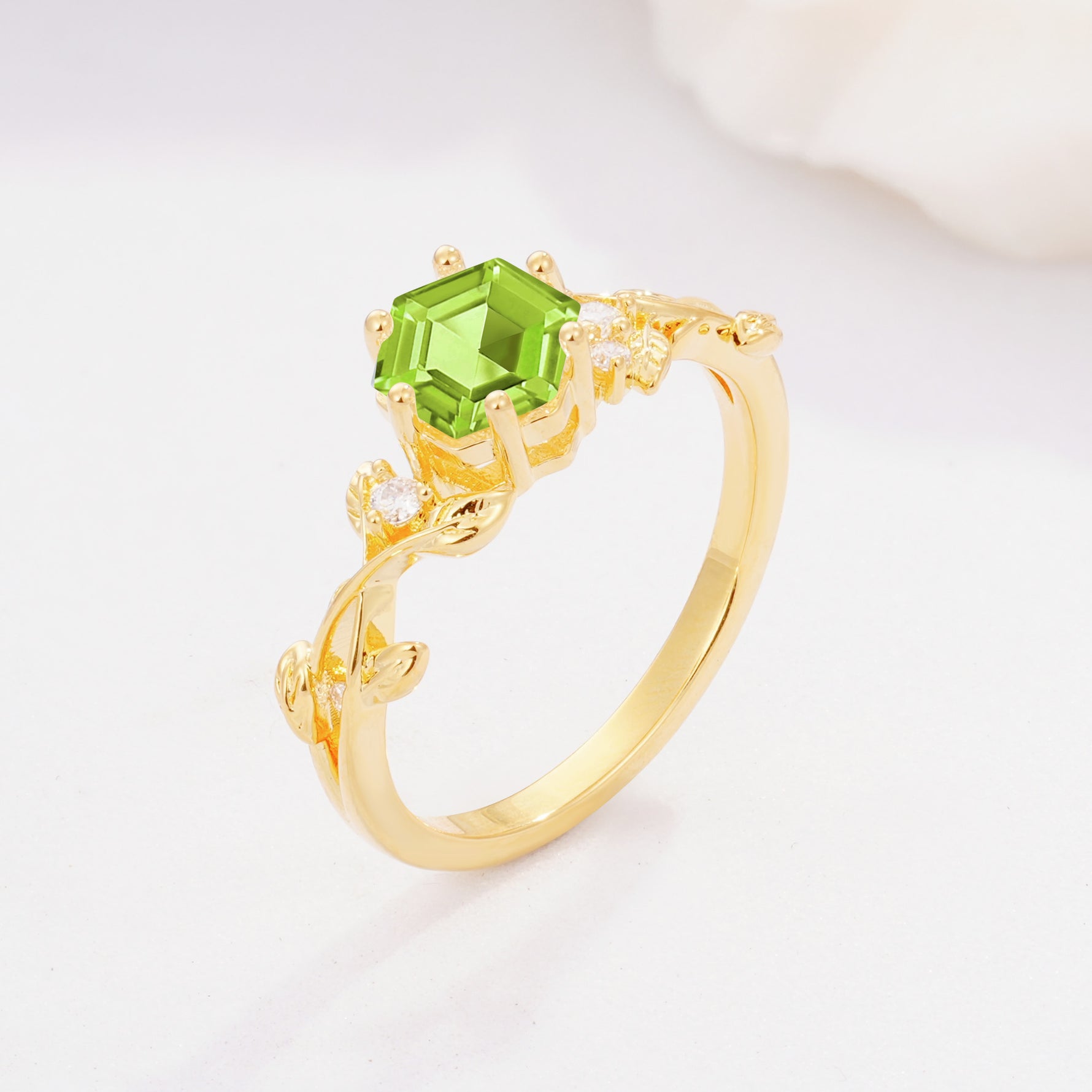 SR17002 Peridot Ring - Additional view