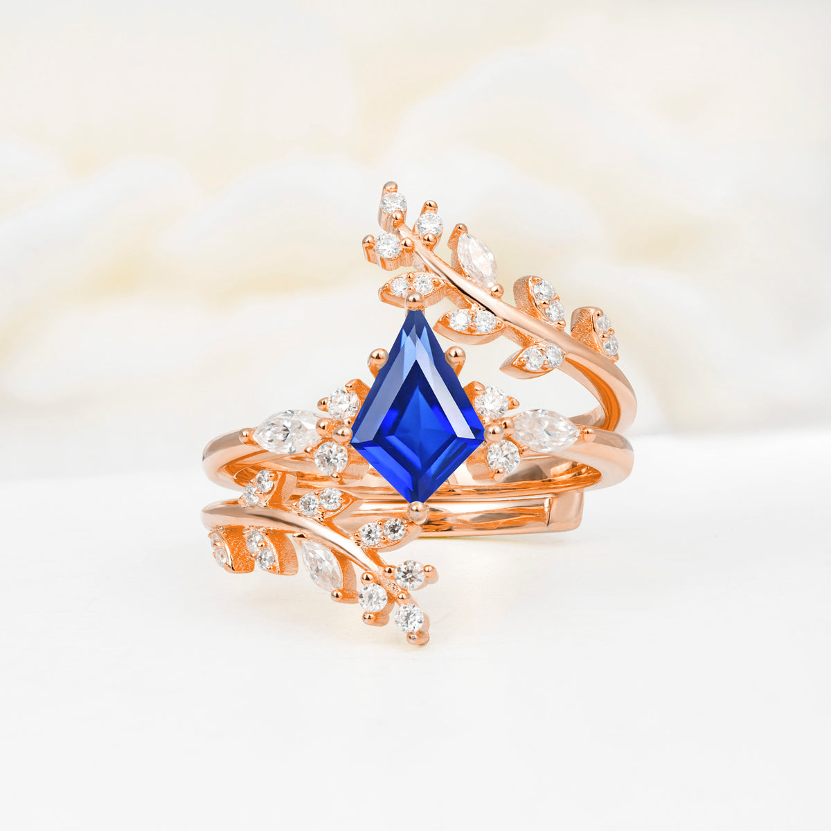 SR17091 Sapphire Ring - Additional view