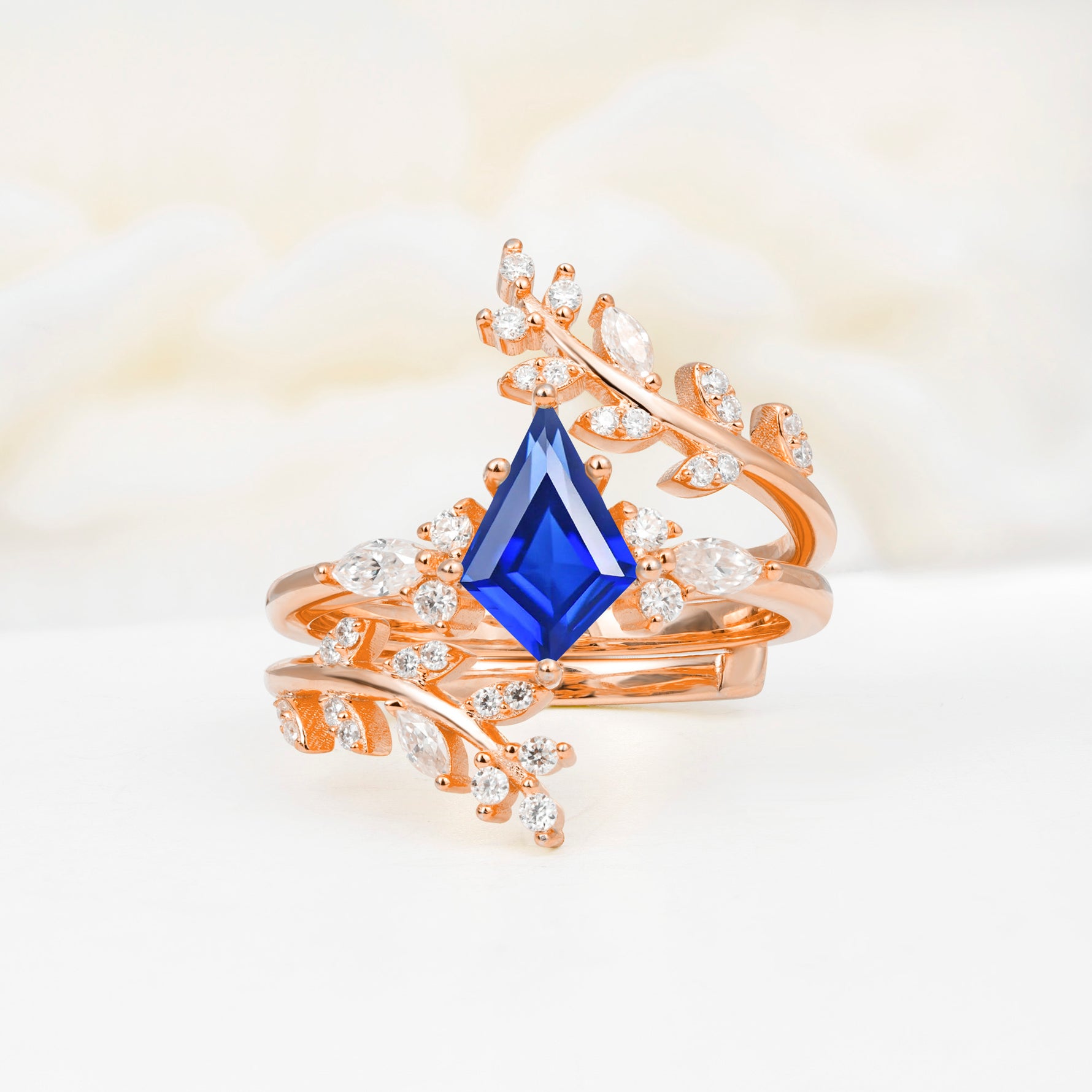 SR17091 Sapphire Ring - Additional view