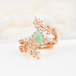 SR17091 Fire Opal Ring - Additional view
