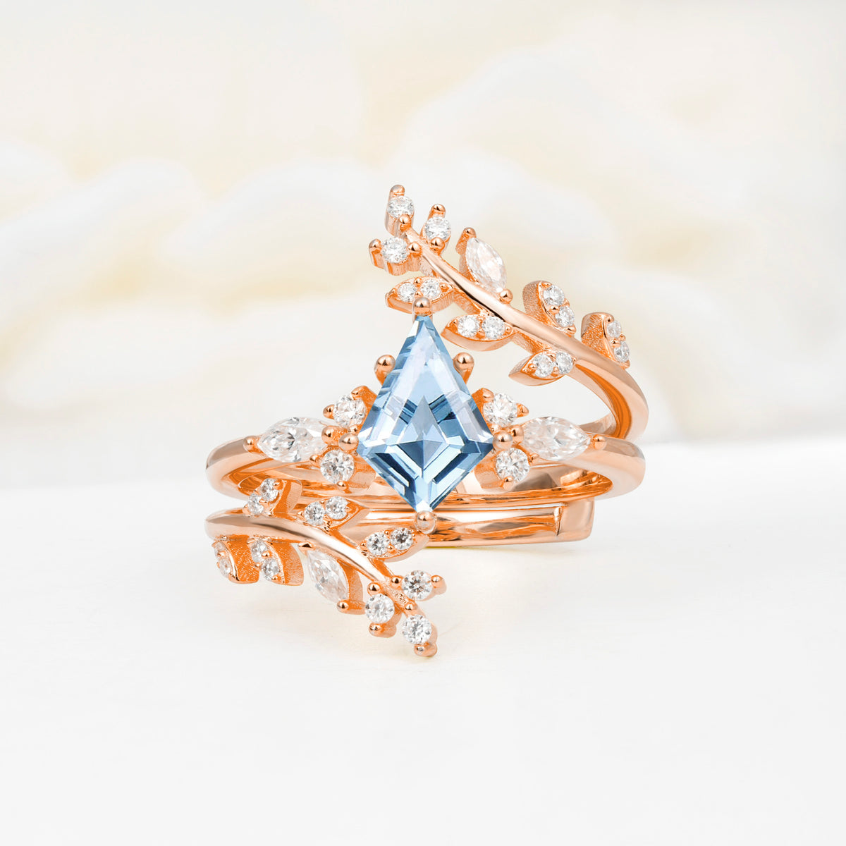 SR17091 Aquamarine Ring - Additional view