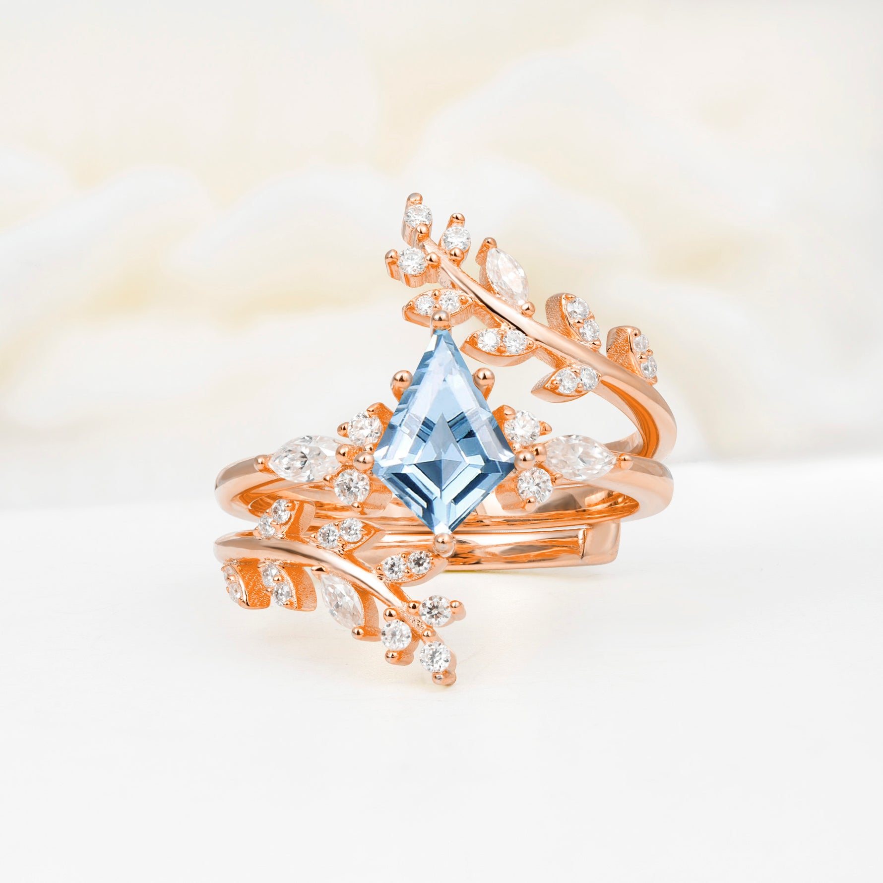 SR17091 Aquamarine Ring - Additional view