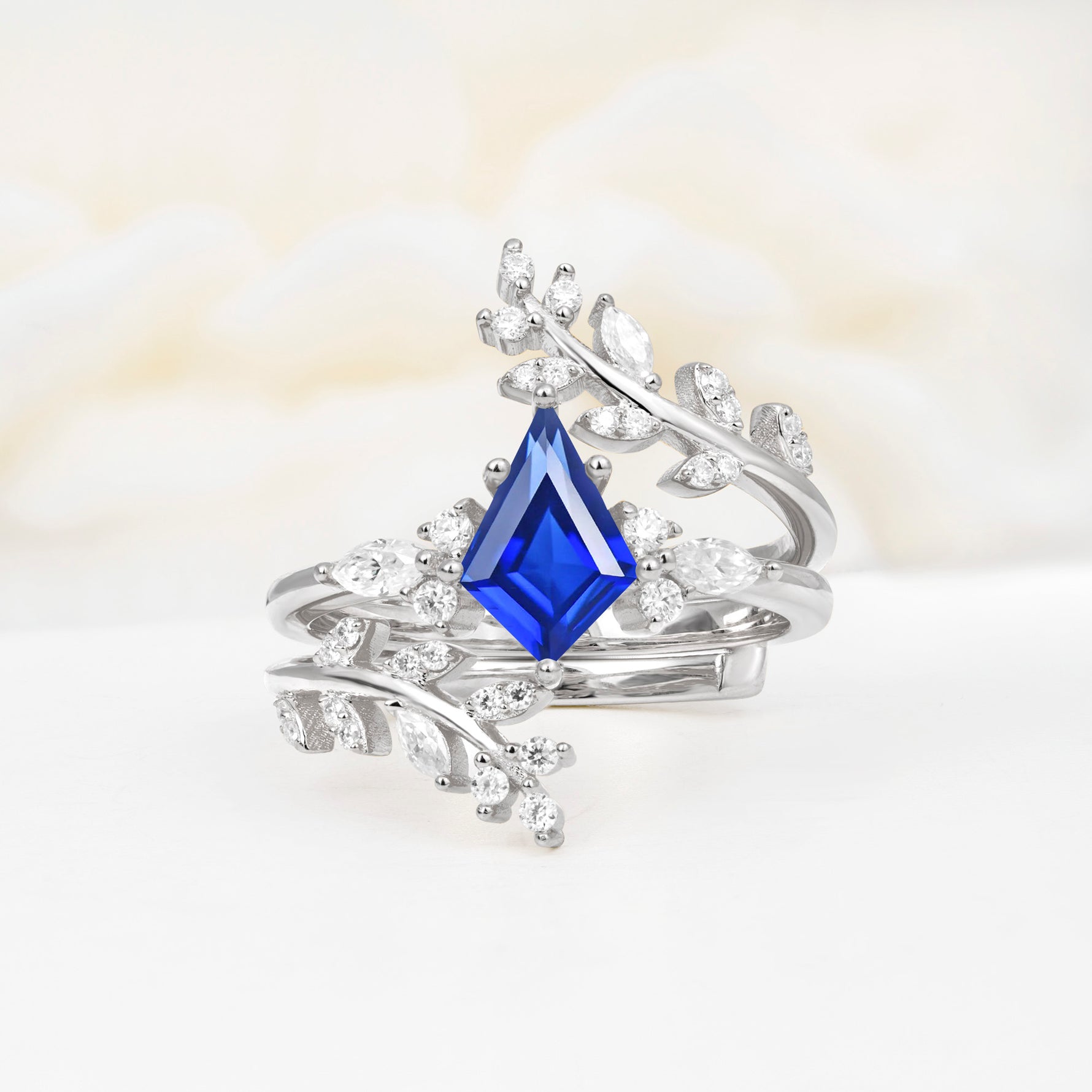 SR17091 Sapphire Ring - Additional view