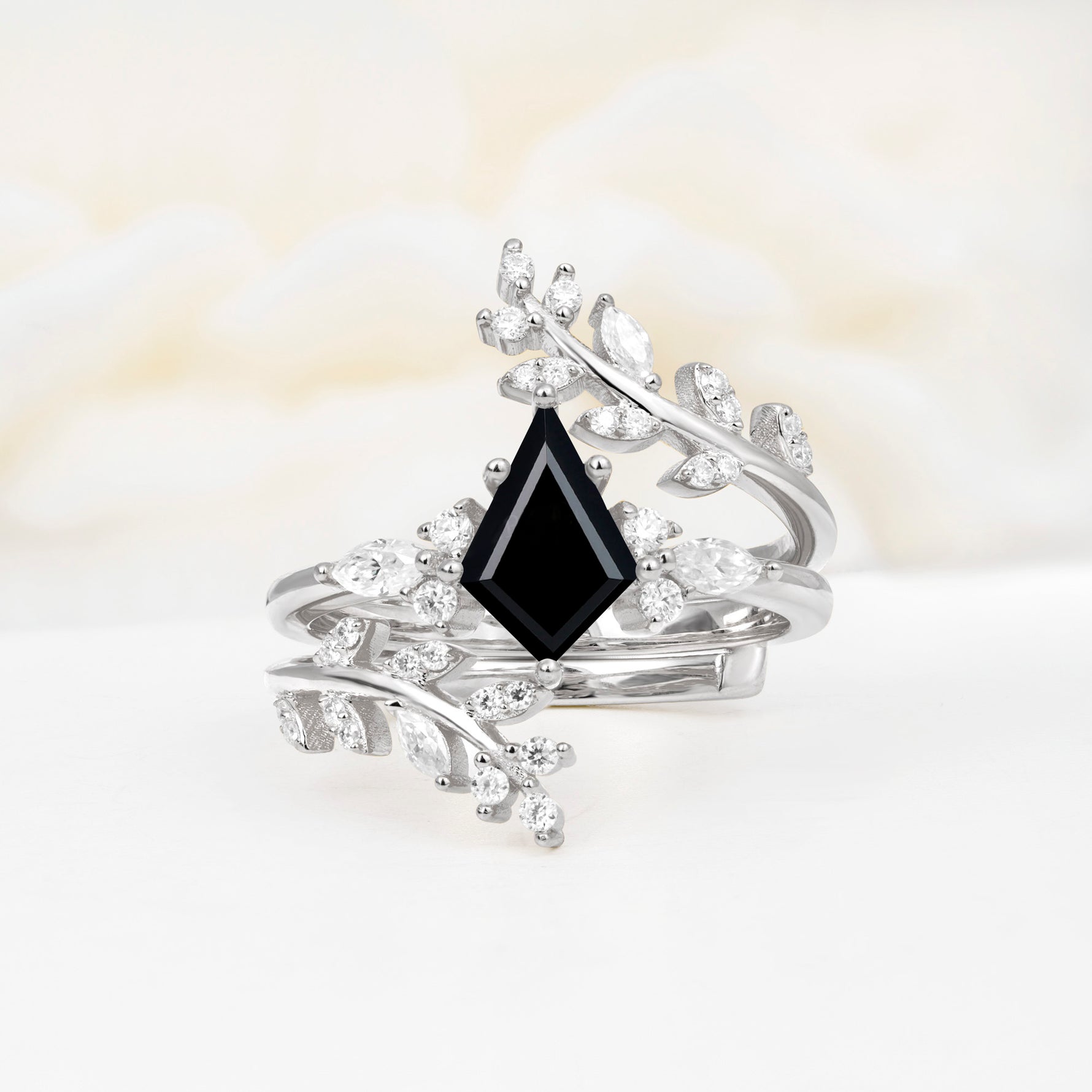 SR17091 Black Onyx Ring - Additional view