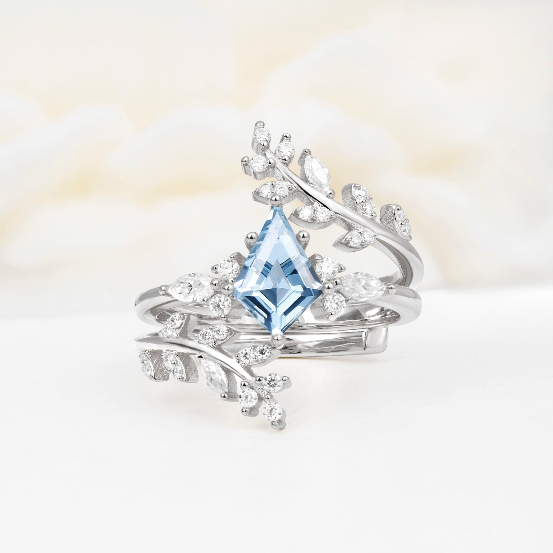 SR17091 Aquamarine Ring - Additional view