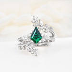SR17091 Emerald Ring - Additional view
