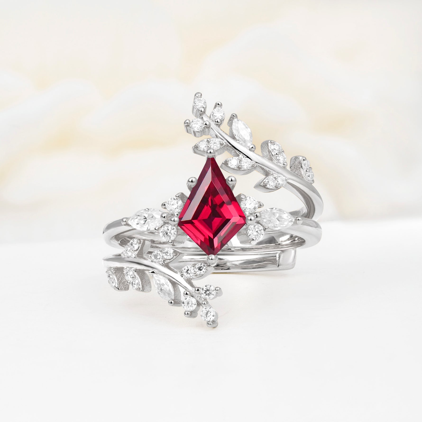 SR17091 Ruby Ring - Additional view