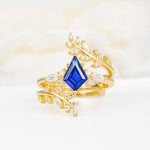 SR17091 Sapphire Ring - Yellow-Gold