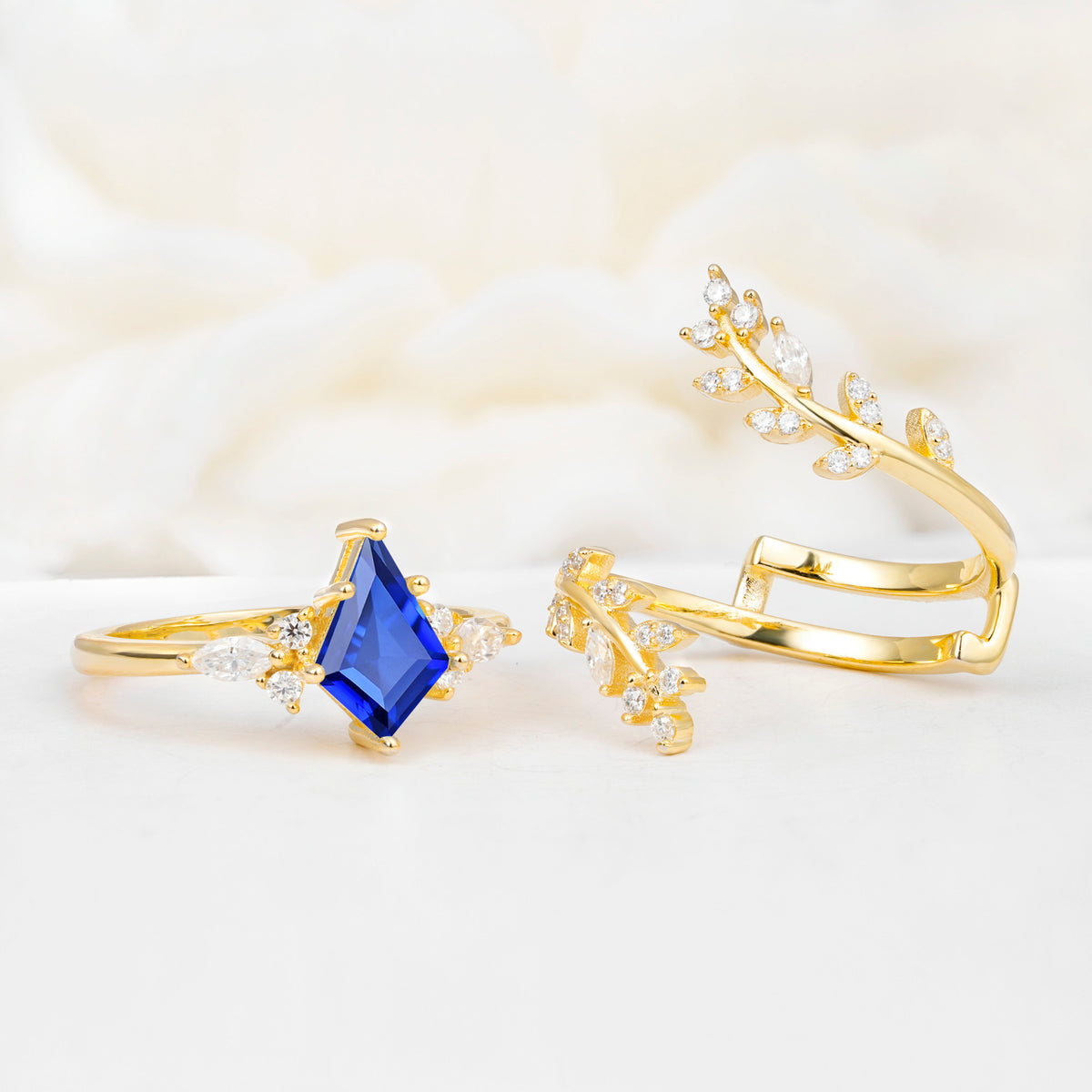 SR17091 Sapphire Ring - Additional view