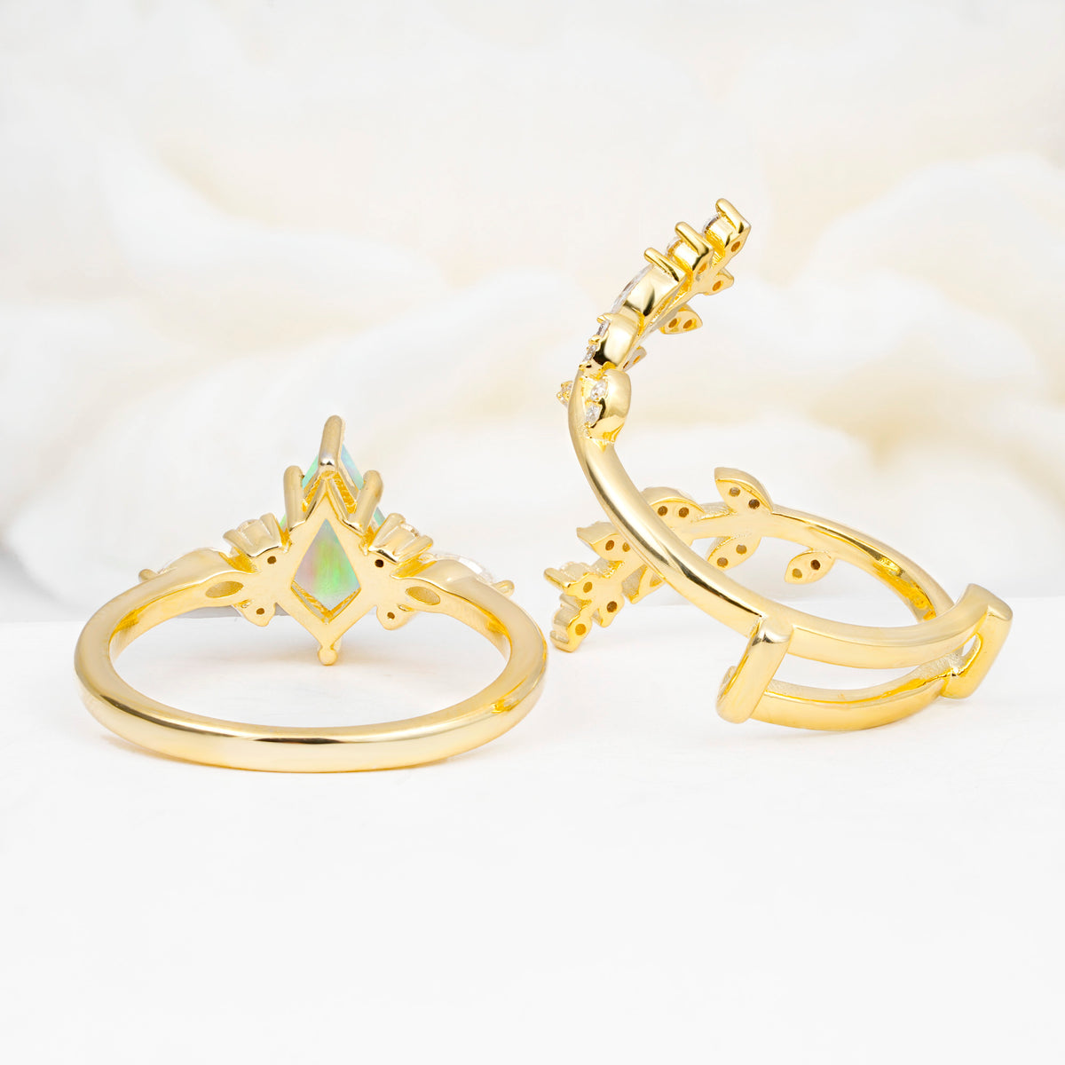 SR17091 Fire Opal Ring - Additional view