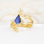 SR17091 Tanzanite Ring - White-Gold