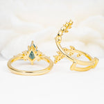 SR17091 Moss Agate Ring - Additional view