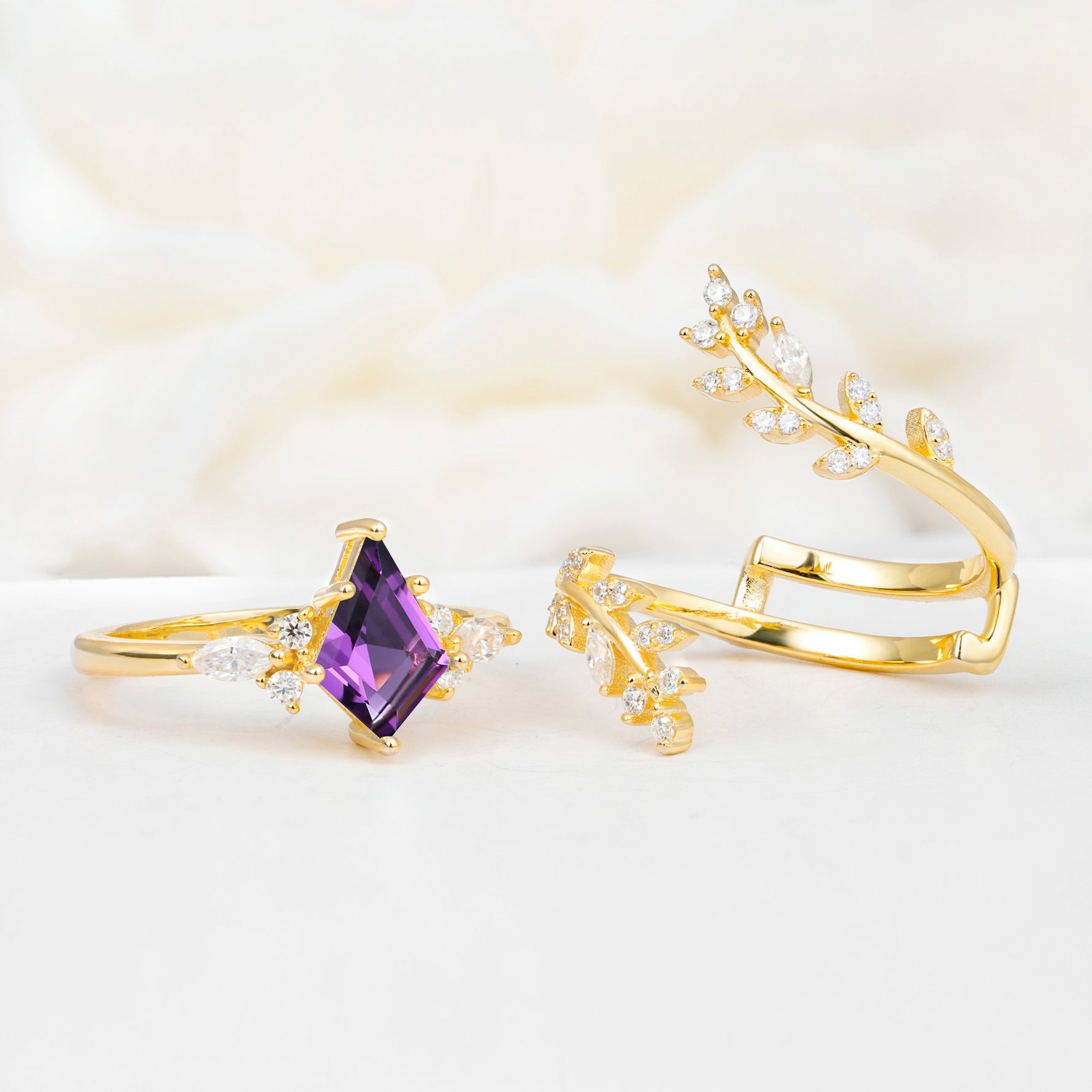 SR17091 Amethyst Ring - Additional view
