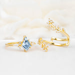 SR17091 Aquamarine Ring - Additional view
