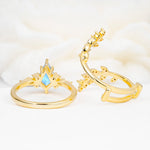 SR17091 Moonstone Ring - Additional view