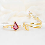SR17091 Ruby Ring - Additional view
