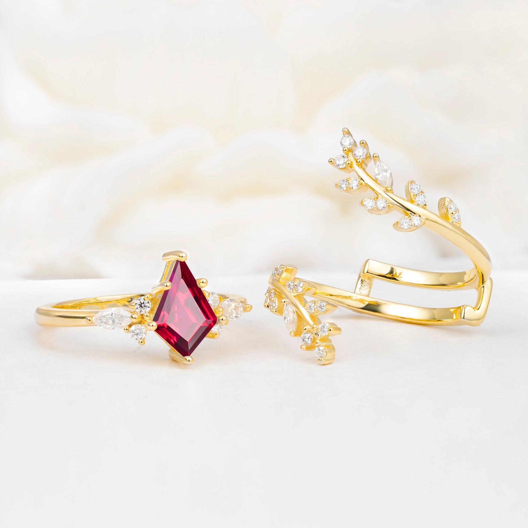 SR17091 Ruby Ring - Additional view