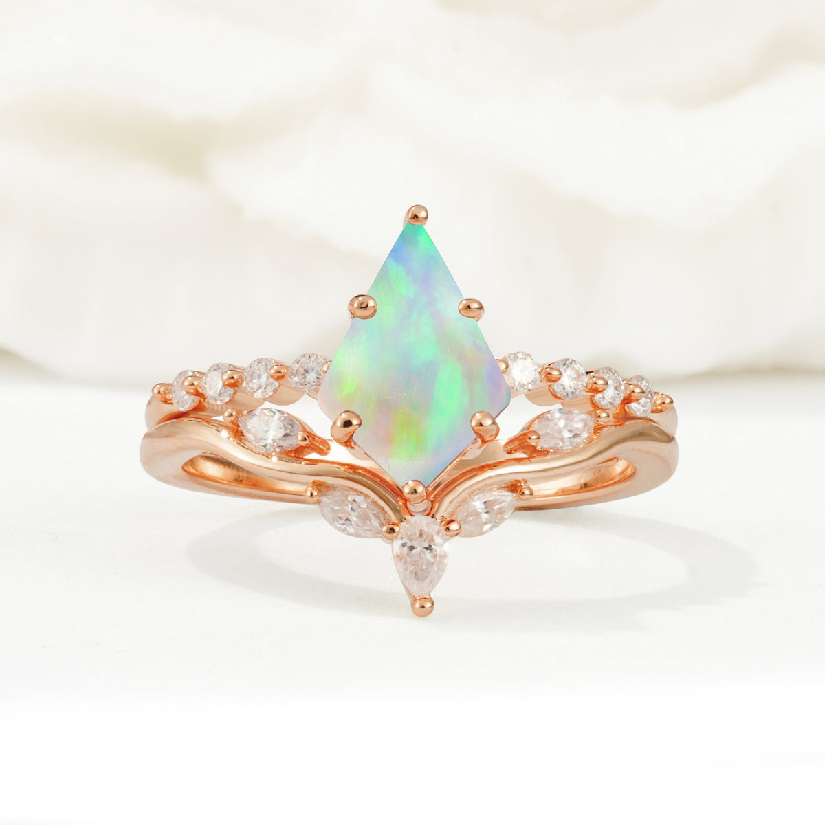 SR17094 Fire Opal Ring - Additional view