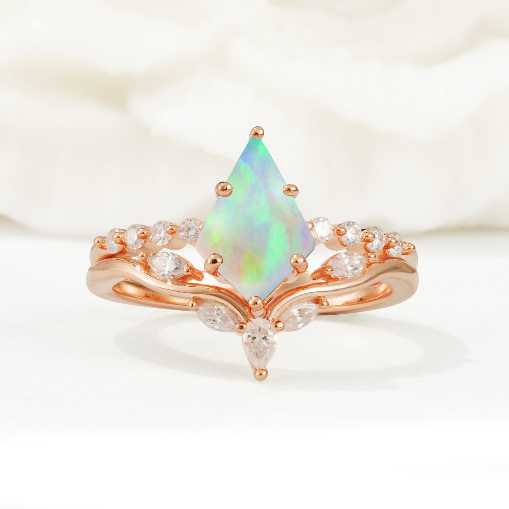 SR17094 Fire Opal Ring - Additional view