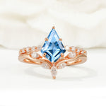SR17094 Aquamarine Ring - Additional view