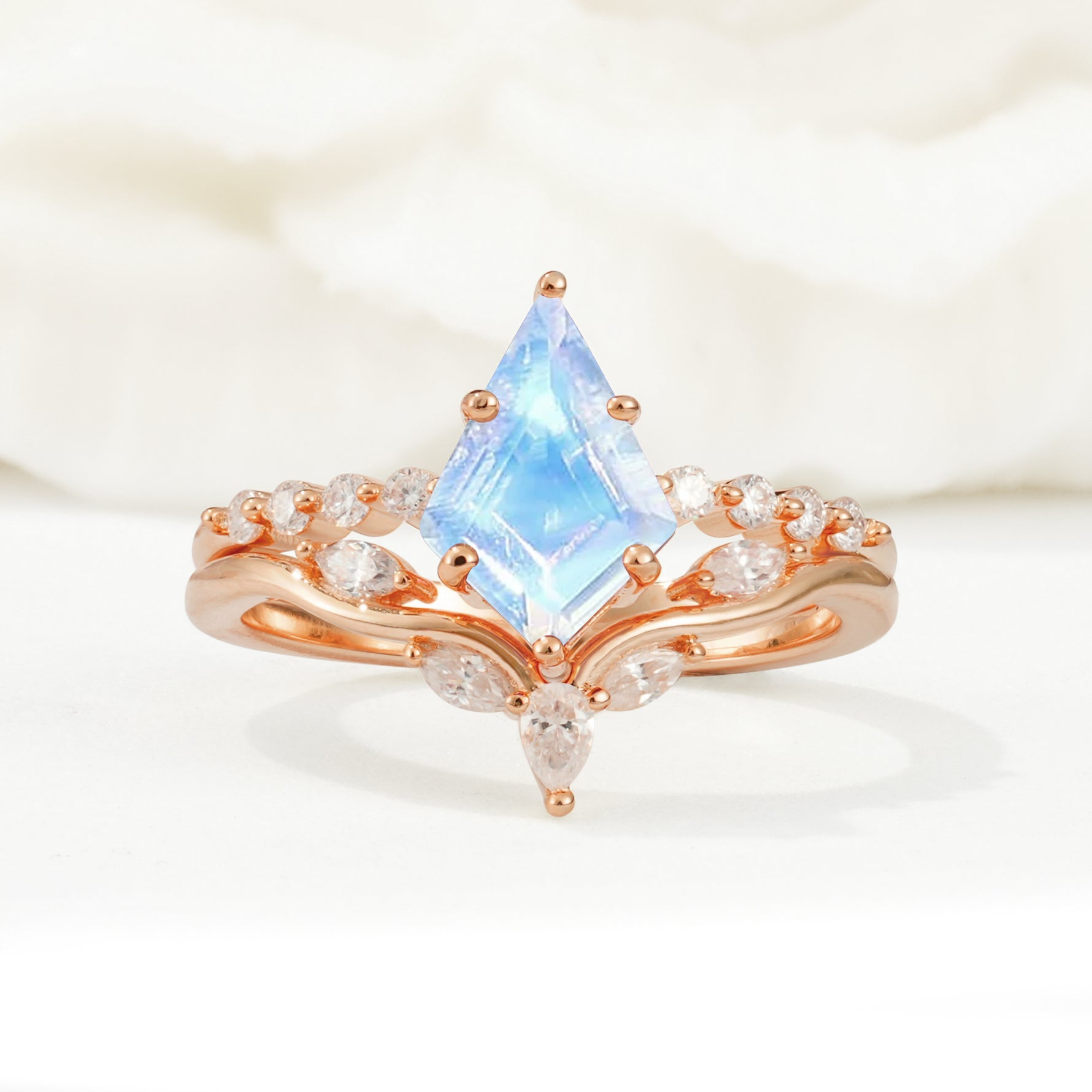SR17094 Moonstone Ring - Additional view
