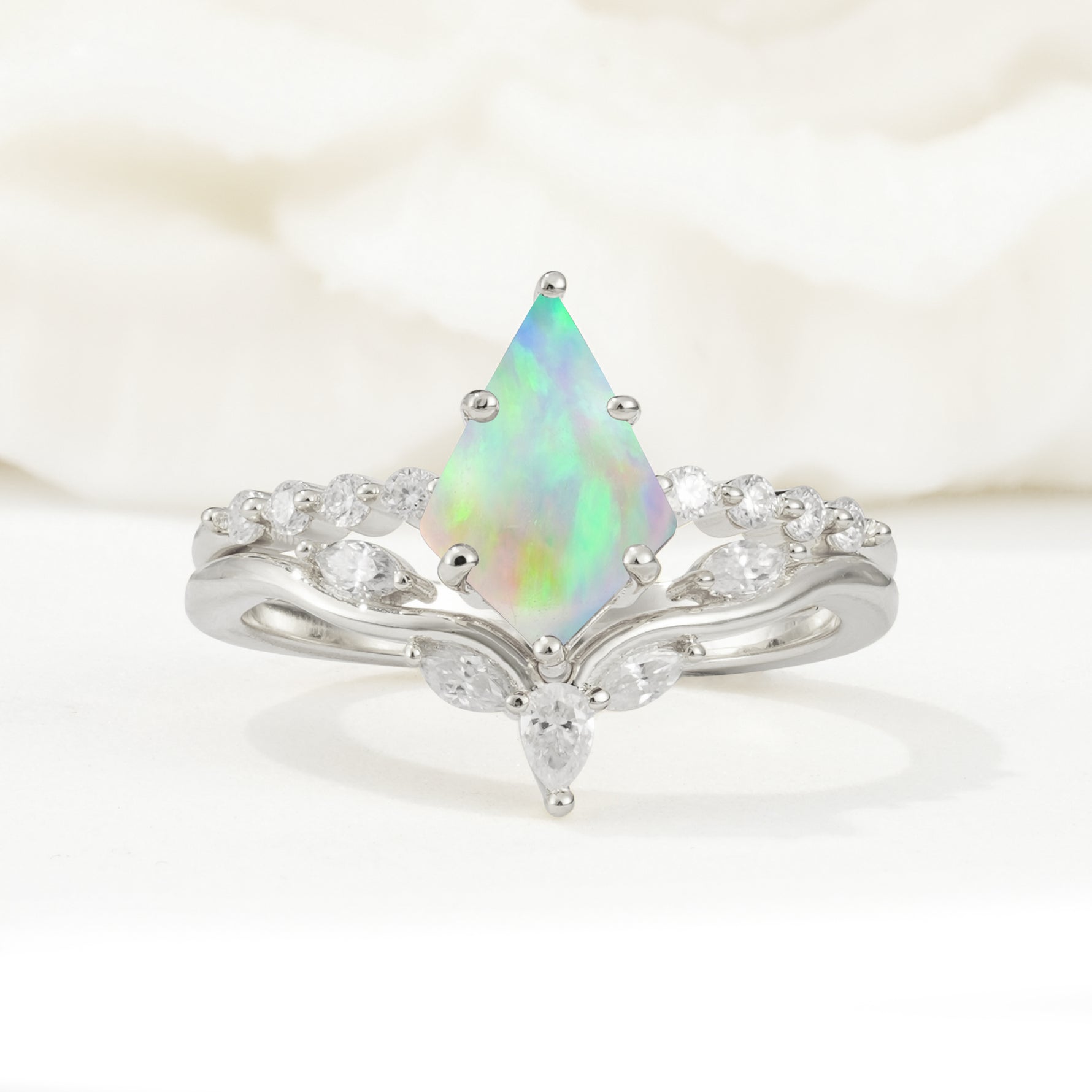 SR17094 Fire Opal Ring - Additional view