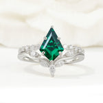 SR17094 Emerald Ring - Additional view