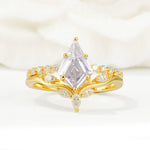 SR17094 Moissanite Ring - Yellow-Gold
