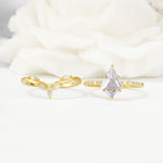 SR17094 Moissanite Ring - White-Gold