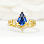 SR17094 Sapphire Ring - Yellow-Gold