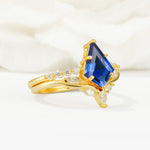 SR17094 Sapphire Ring - Rose-Gold