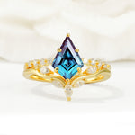 SR17094 Alexandrite Ring - Yellow-Gold
