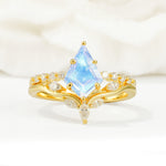 SR17094 Moonstone Ring - Yellow-Gold