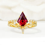 SR17094 Ruby Ring - Yellow-Gold