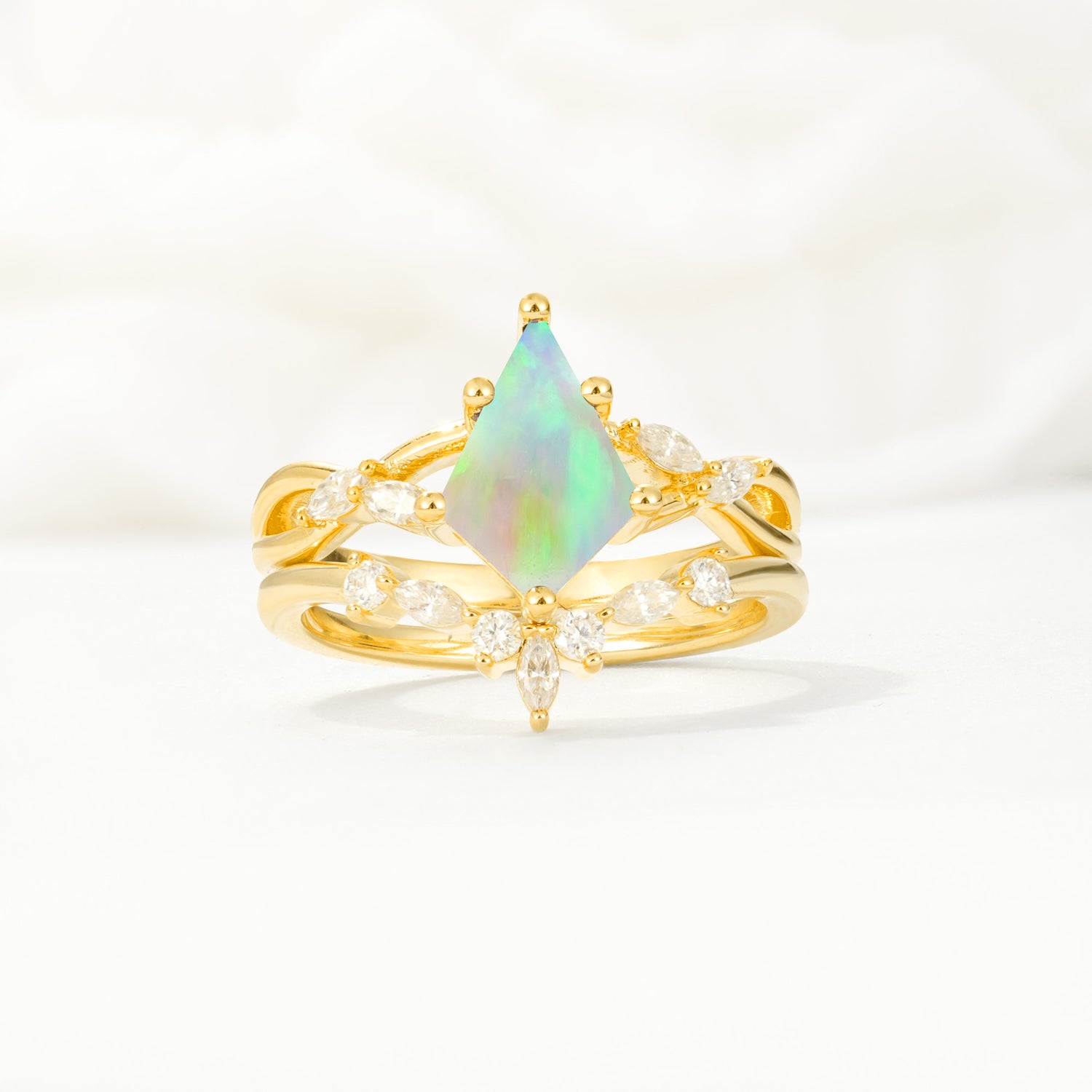 SR17097 Fire Opal Ring - Additional view