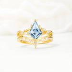 SR17097 Aquamarine Ring - Additional view