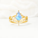 SR17097 Moonstone Ring - Additional view