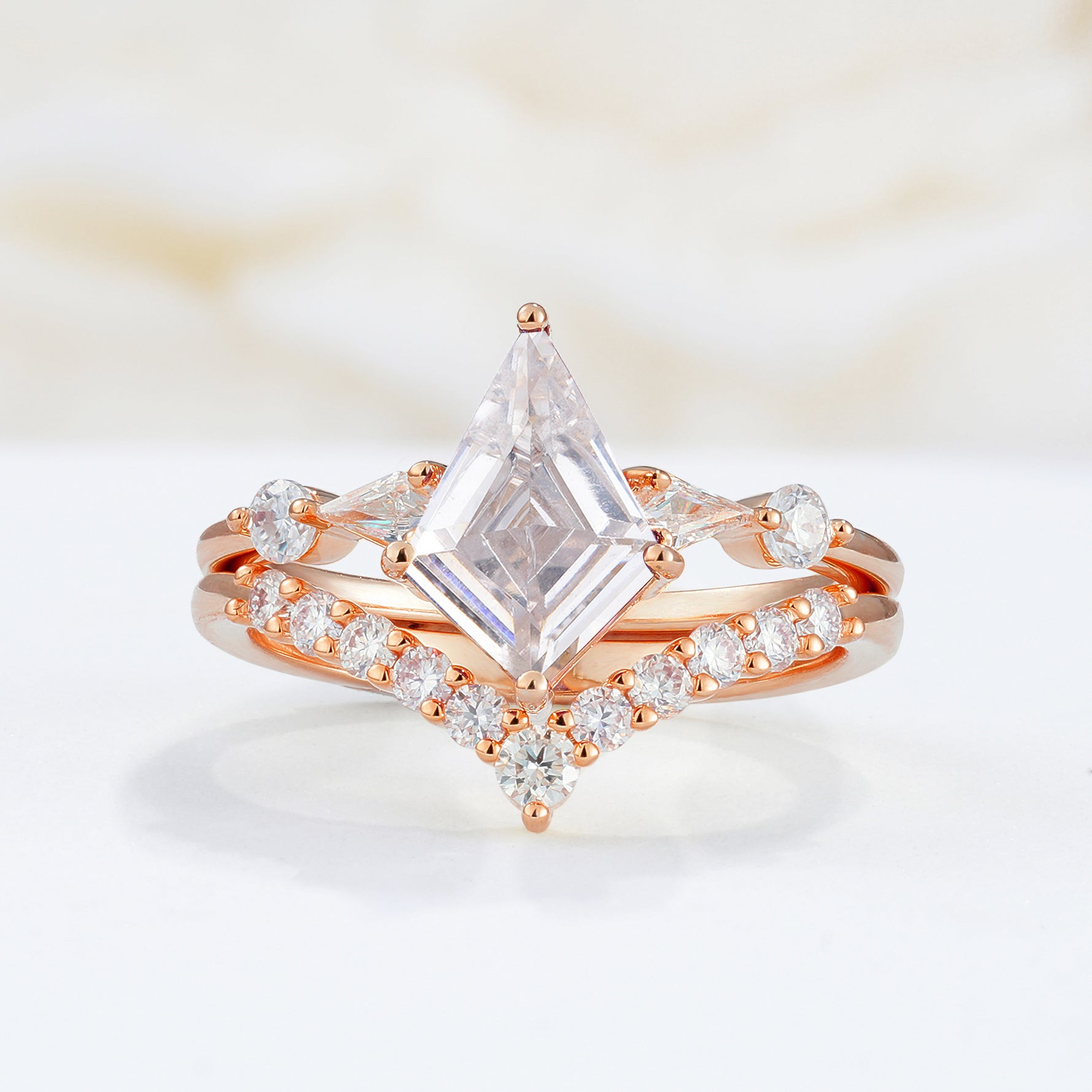 SR17101 Moissanite Ring - Additional view