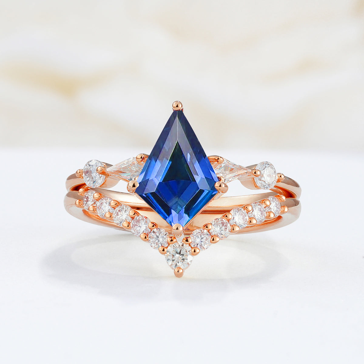 SR17101 Sapphire Ring - Additional view