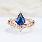 SR17101 Sapphire Ring - Additional view