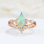 SR17101 Fire Opal Ring - Additional view