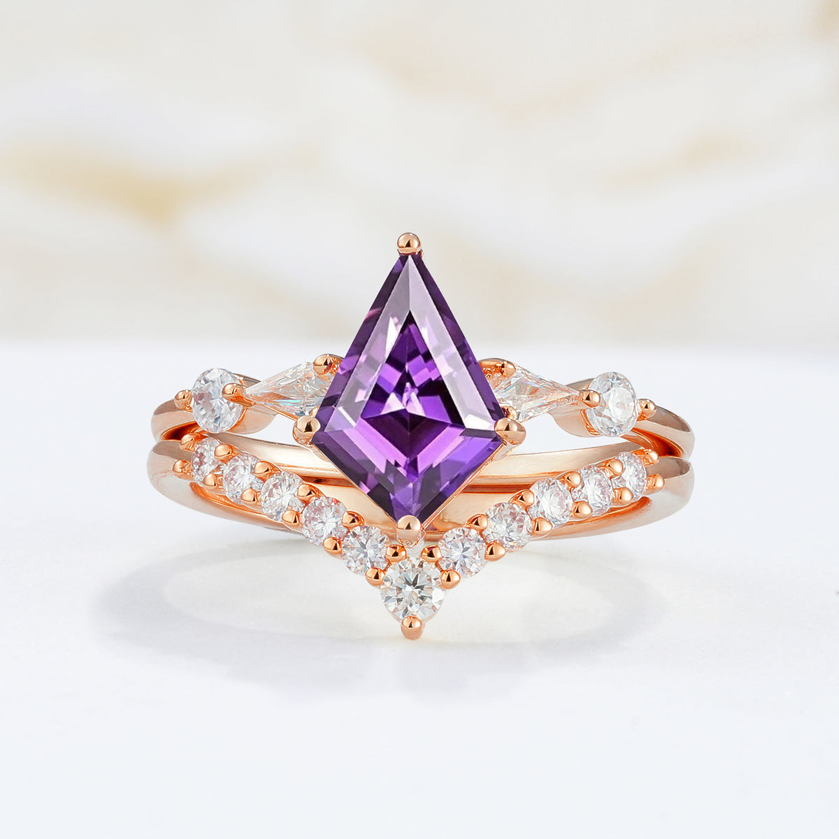 SR17101 Amethyst Ring - Additional view