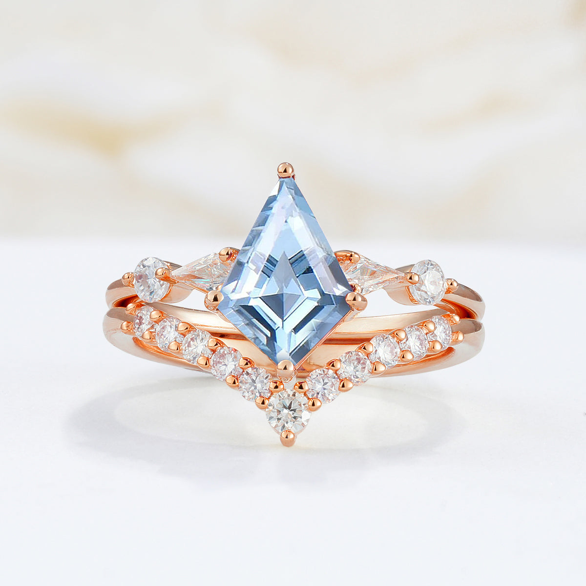 SR17101 Aquamarine Ring - Additional view