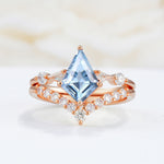 SR17101 Aquamarine Ring - Additional view