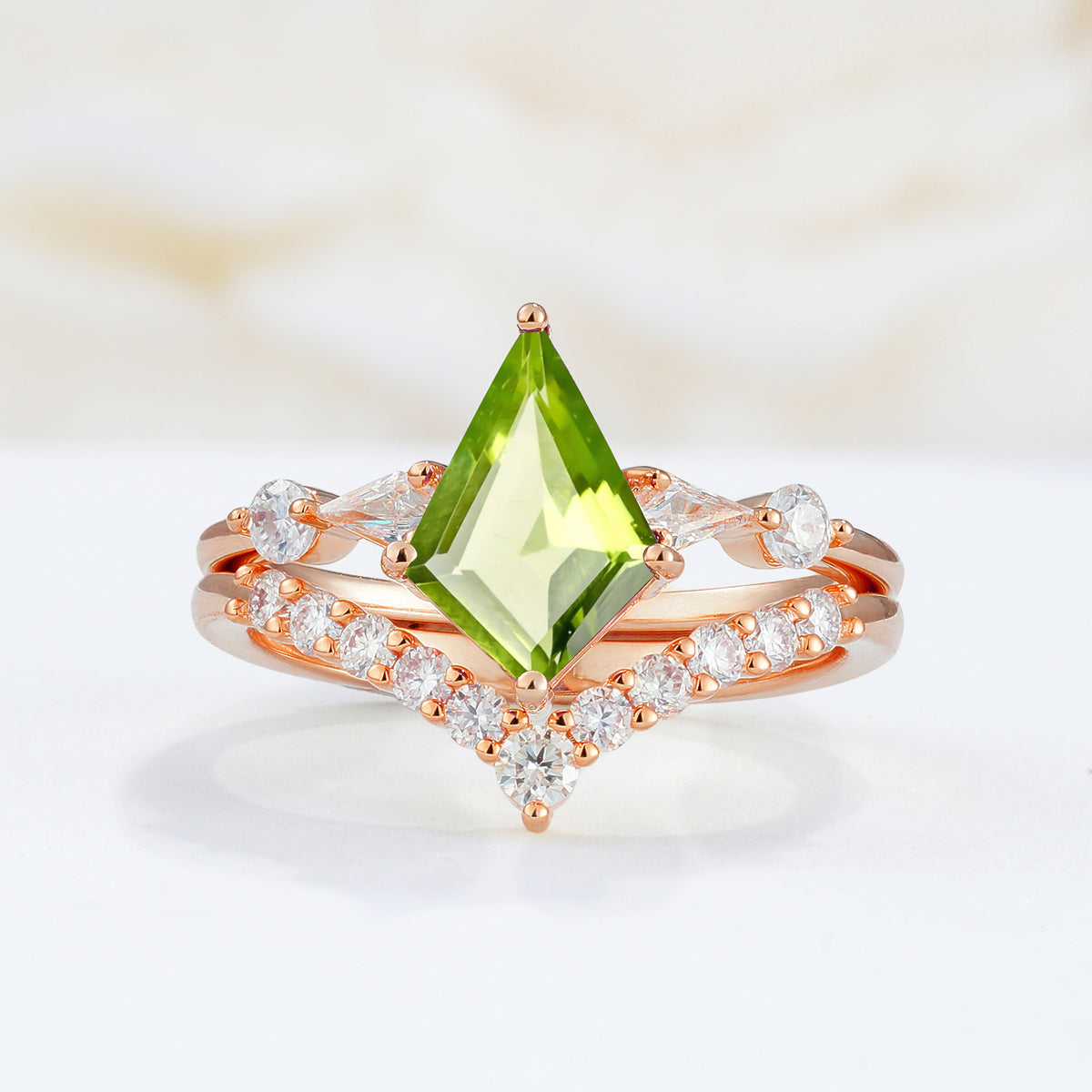 SR17101 Peridot Ring - Additional view