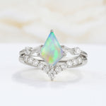 SR17101 Fire Opal Ring - Additional view