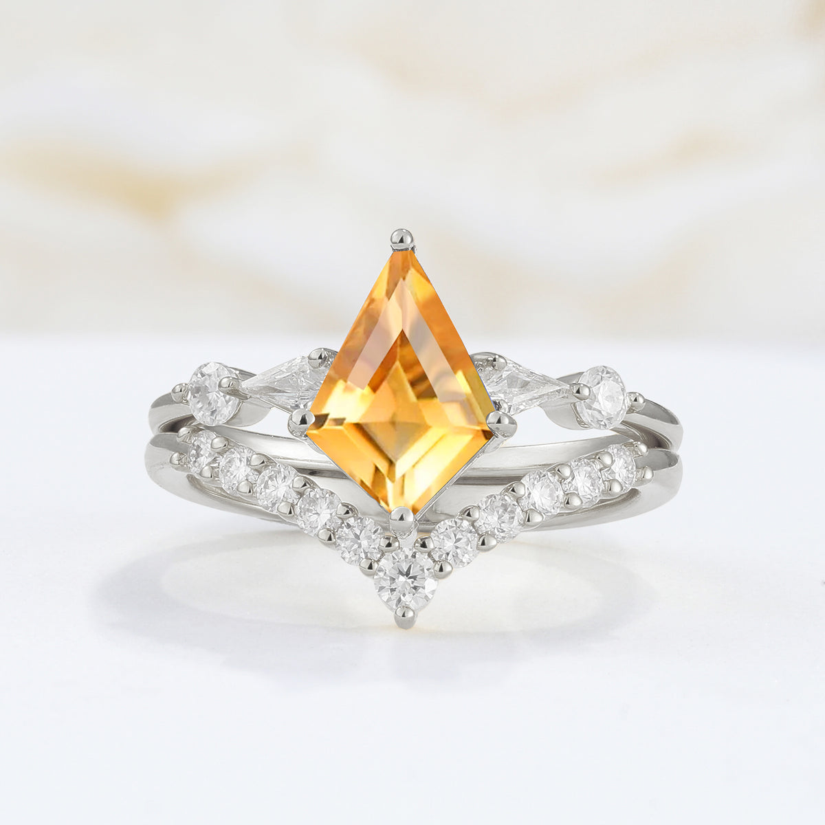 SR17101 Citrine Ring - Additional view